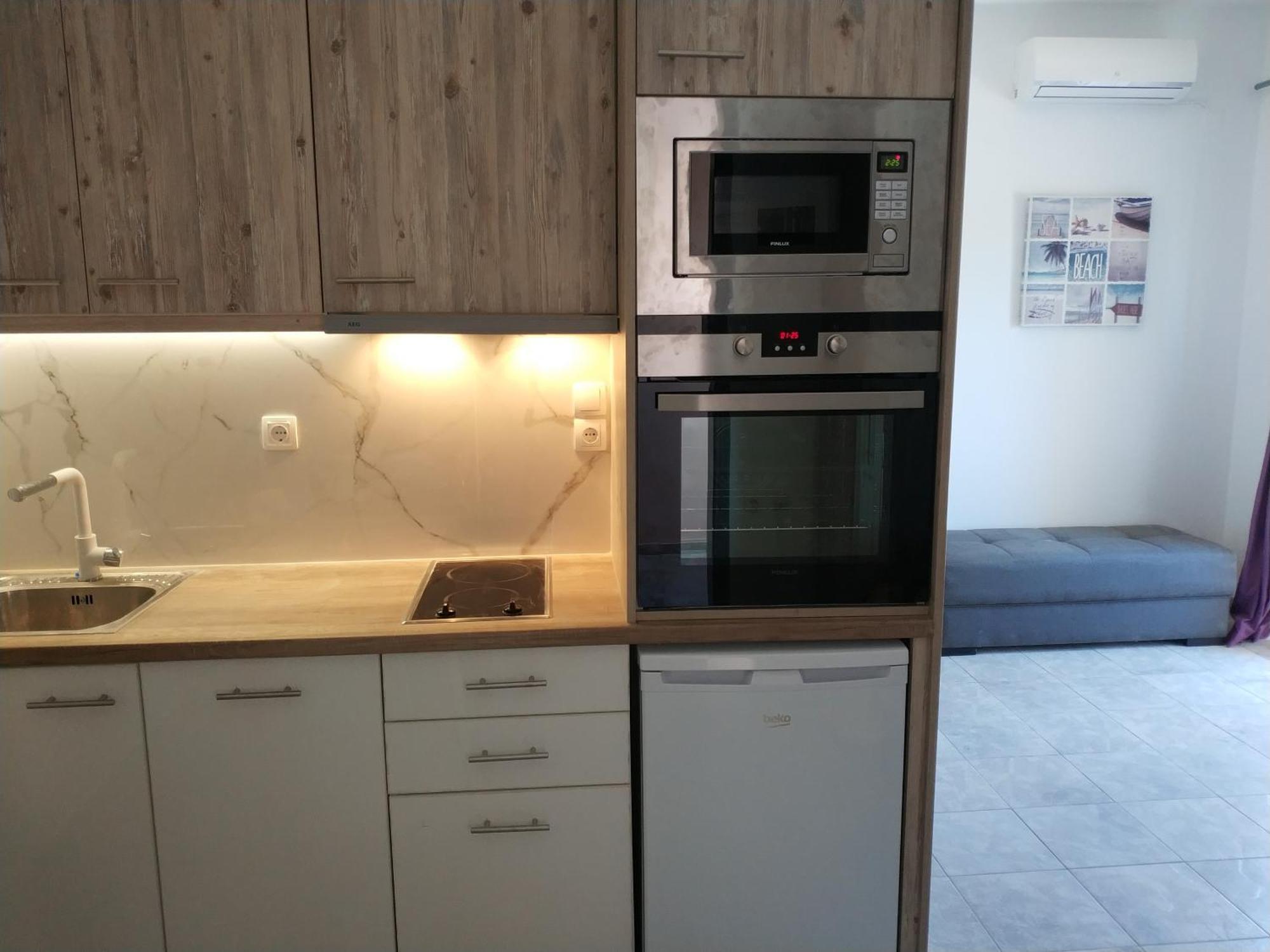 Nikos Apartments Agia Marina 客房 照片